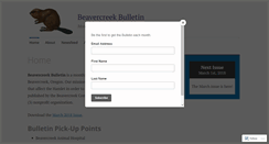Desktop Screenshot of beavercreekbulletin.org